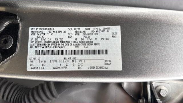 2020 Ford F-150 XL
