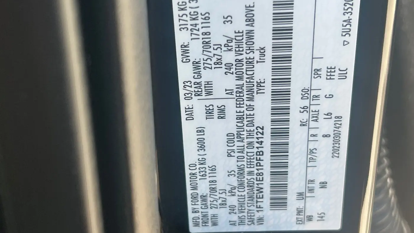 2023 Ford F-150 Tremor