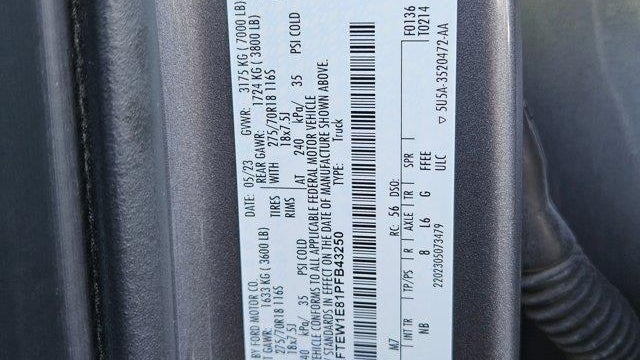 2023 Ford F-150 Tremor