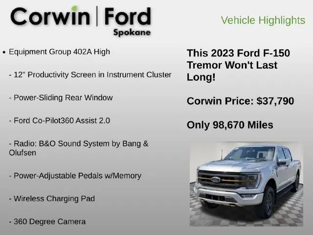 2023 Ford F-150 - $37,790
