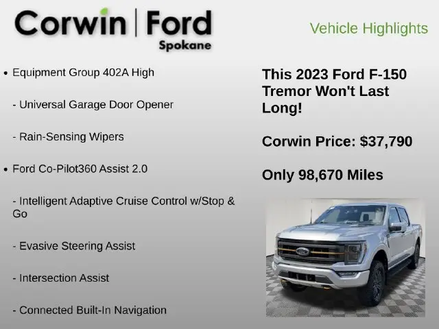 2023 Ford F-150 - $37,790