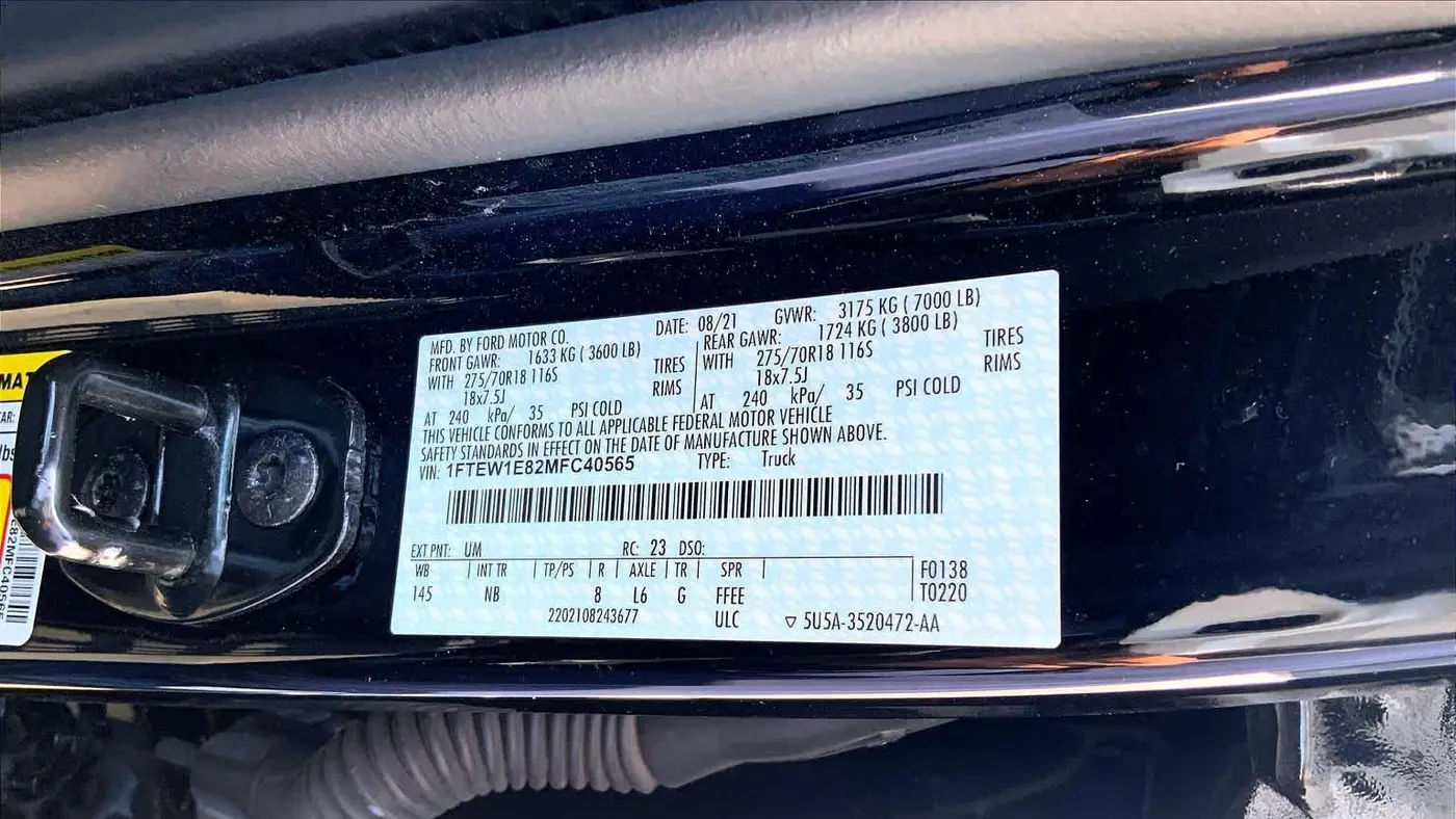 2021 Ford F-150 Tremor