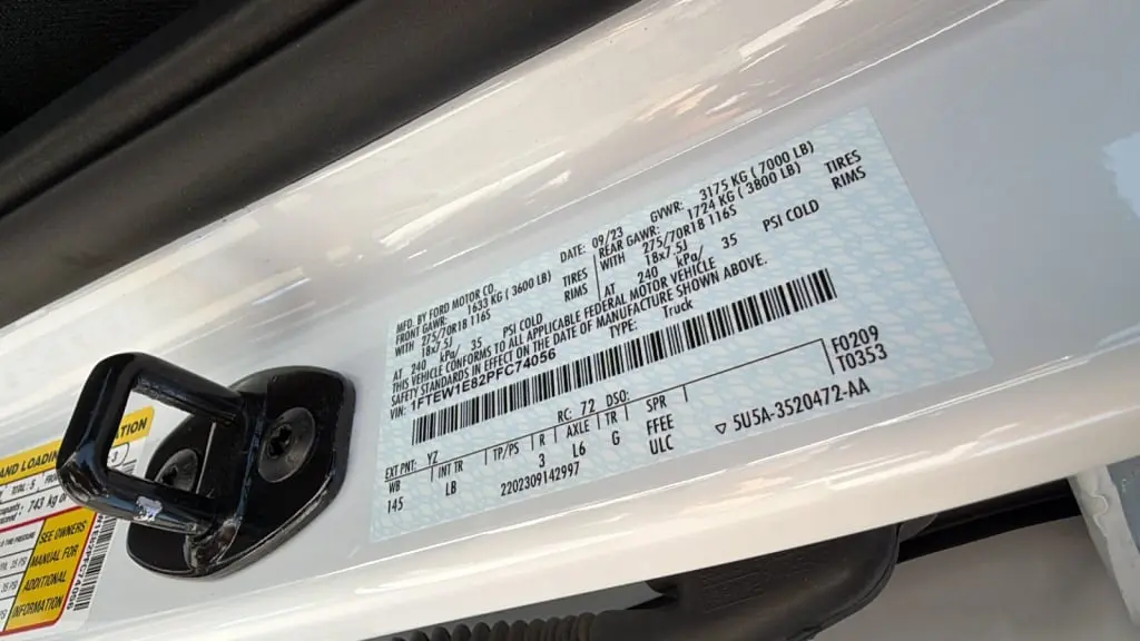 2023 Ford F-150 Tremor