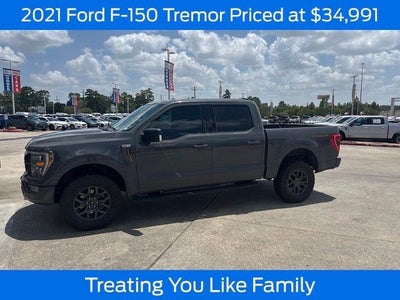 2021 Ford F-150 4X4 Tremor 4DR Supercrew 5.5 FT. SB