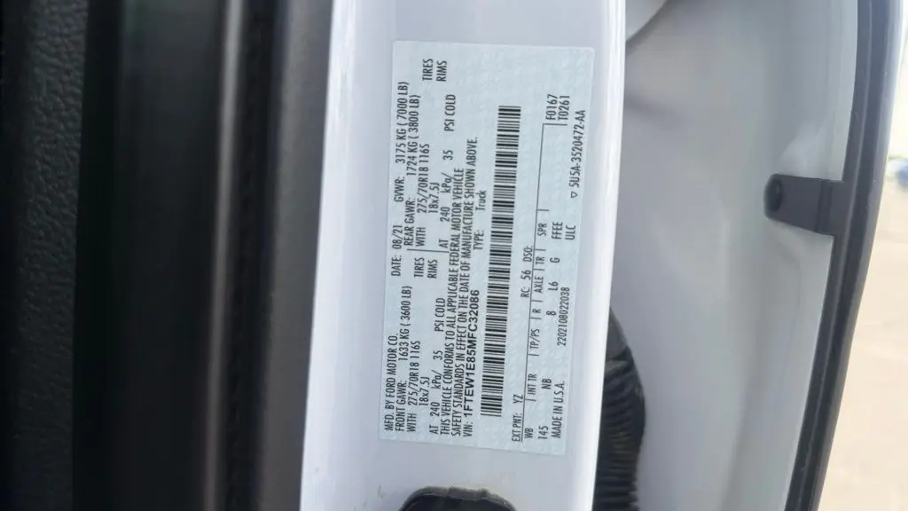 2021 Ford F-150 Tremor