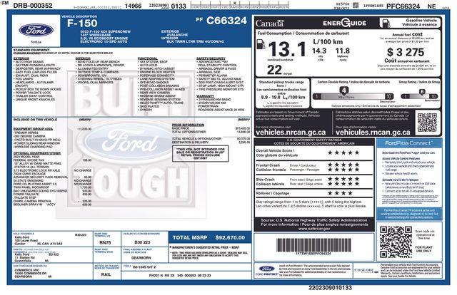 2023 Ford F-150 Tremor — photo 1 of 1