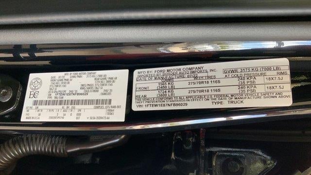 2022 Ford F-150 Tremor