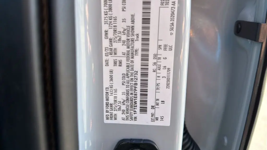 2023 Ford F-150 Tremor