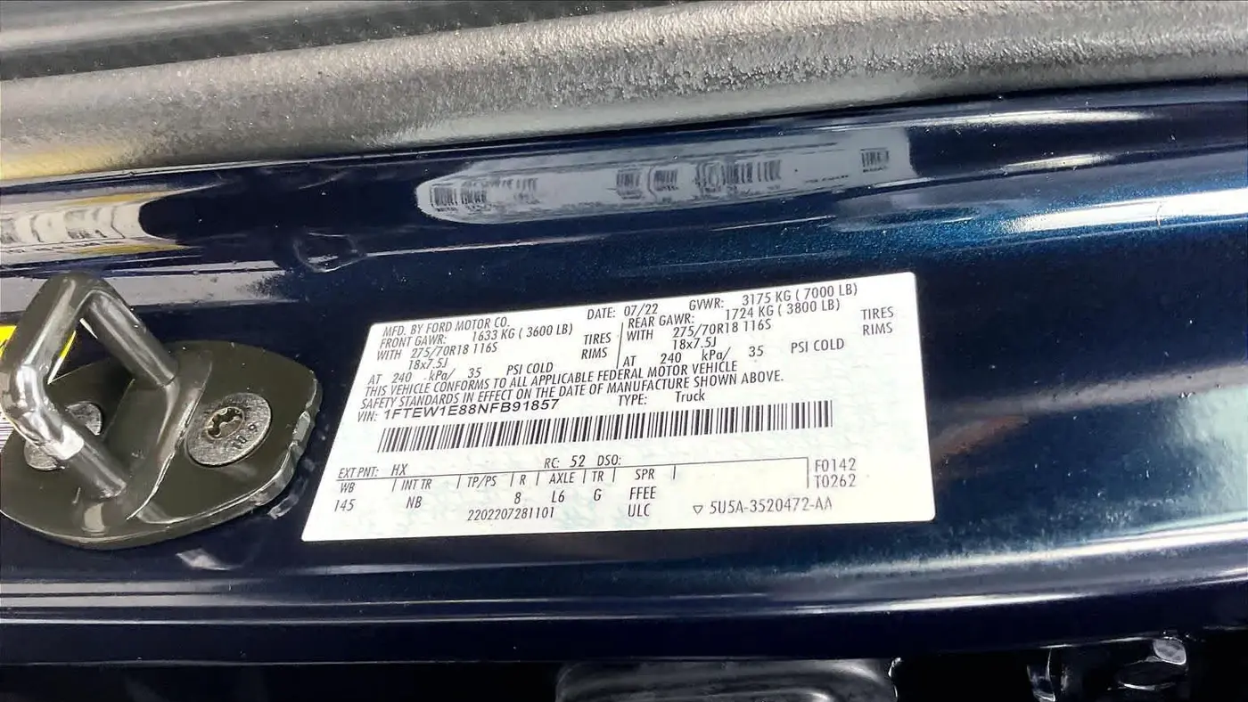 2022 Ford F-150 Tremor
