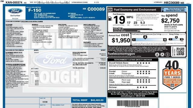 2017 Ford F-150 XL