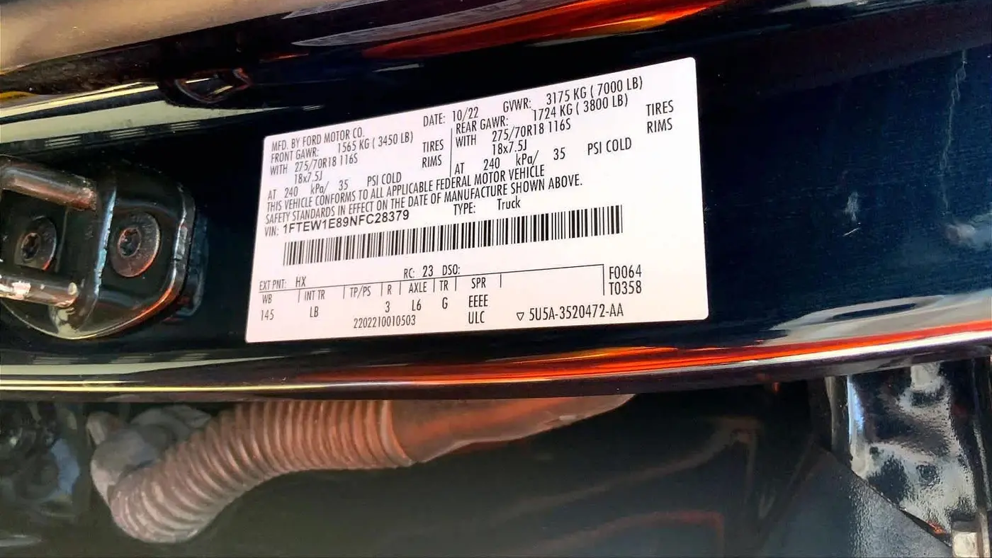 2022 Ford F-150 Tremor