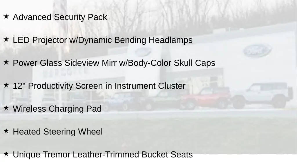 2023 Ford F-150 Tremor