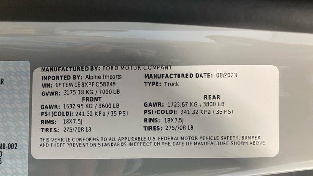2023 Ford F-150 Tremor