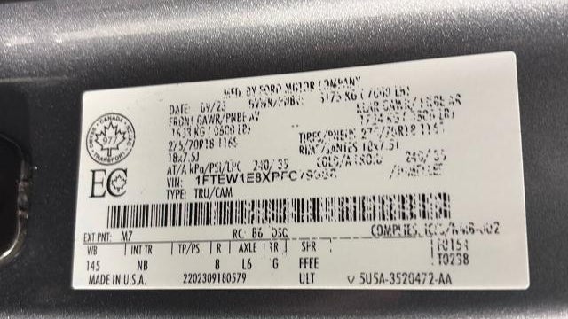 2023 Ford F-150 Tremor