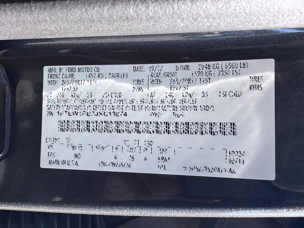 2018 Ford F-150 - $16,634