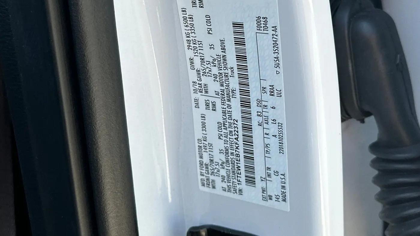 2019 Ford F-150 XL