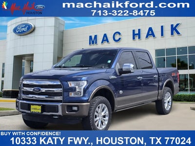2016 Ford F-150 4X4 King Ranch 4DR Supercrew 5.5 FT. SB