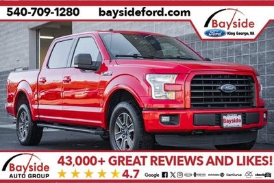 2016 Ford F-150 4X4 XLT 4DR Supercrew 5.5 FT. SB