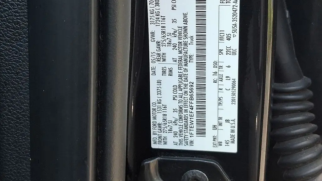2015 Ford F-150 Lariat