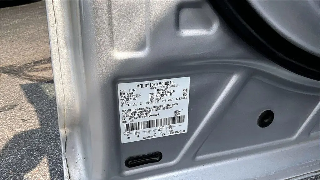 2015 Ford F-150 Platinum