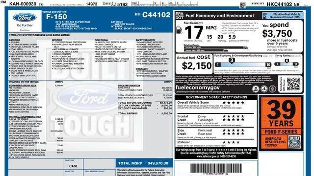 2017 Ford F-150 XLT