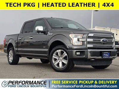 2015 Ford F-150 4X4 Platinum 4DR Supercrew 5.5 FT. SB