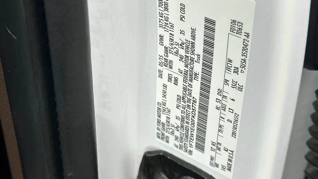 2015 Ford F-150 Platinum