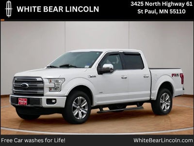 2016 Ford F-150 4X4 Platinum 4DR Supercrew 5.5 FT. SB
