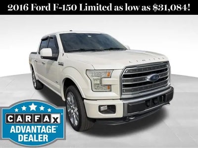 2016 Ford F-150 4X4 Platinum 4DR Supercrew 5.5 FT. SB