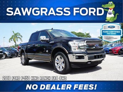 2018 Ford F-150 4X4 King Ranch 4DR Supercrew 5.5 FT. SB