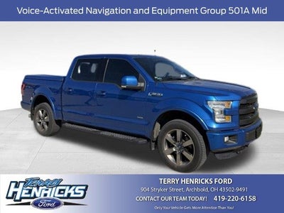 2016 Ford F-150 4X4 Lariat 4DR Supercrew 5.5 FT. SB