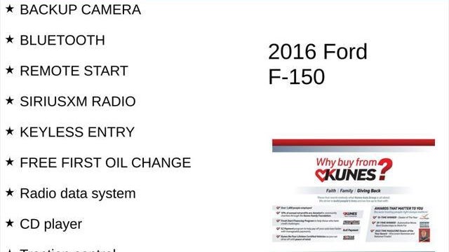 2016 Ford F-150 XLT