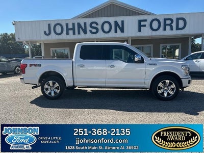 2018 Ford F-150 4X4 Platinum 4DR Supercrew 5.5 FT. SB