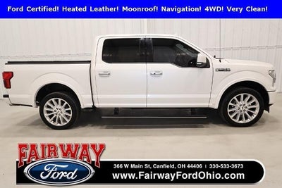 2019 Ford F-150 4X4 Limited 4DR Supercrew 5.5 FT. SB