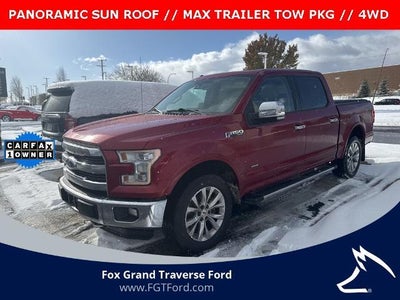 2015 Ford F-150 4X4 Lariat 4DR Supercrew 5.5 FT. SB
