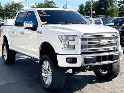 2015 Ford F-150 4X4 Platinum 4DR Supercrew 6.5 FT. SB