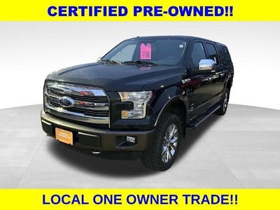2015 Ford F-150 4X4 Platinum 4DR Supercrew 5.5 FT. SB