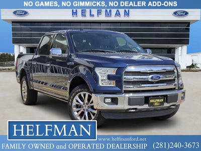 2016 Ford F-150 4X4 Lariat 4DR Supercrew 5.5 FT. SB