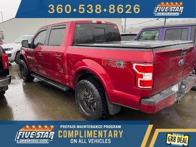 2018 Ford F-150 4X4 XLT 4DR Supercrew 5.5 FT. SB