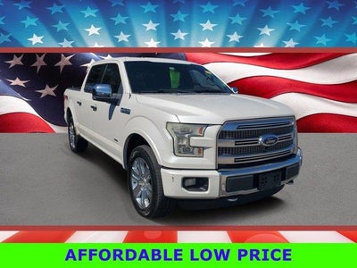 2015 Ford F-150 4X4 Platinum 4DR Supercrew 5.5 FT. SB