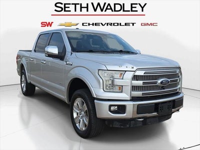 2015 Ford F-150 4X4 Platinum 4DR Supercrew 5.5 FT. SB