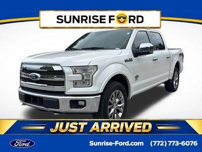 2016 Ford F-150 4X4 King Ranch 4DR Supercrew 5.5 FT. SB