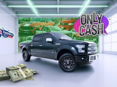 2015 Ford F-150 4X4 Platinum 4DR Supercrew 5.5 FT. SB