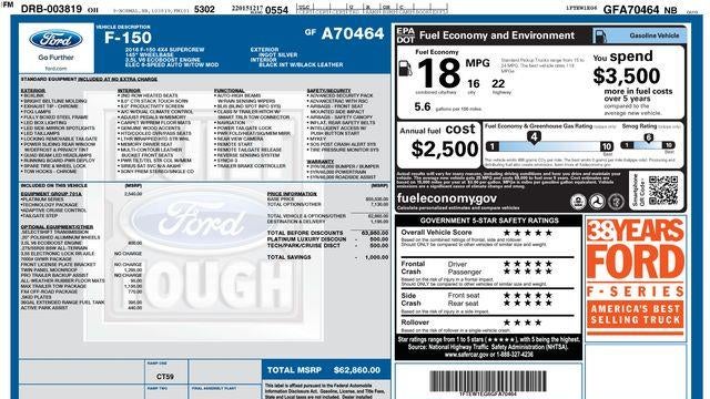 2016 Ford F-150 King Ranch