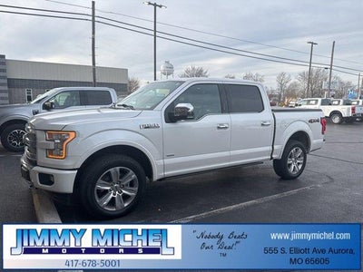 2017 Ford F-150 4X4 Platinum 4DR Supercrew 5.5 FT. SB