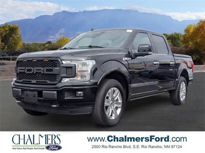 2018 Ford F-150 4X4 Platinum 4DR Supercrew 5.5 FT. SB