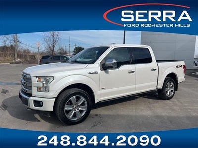 2016 Ford F-150 4X4 Platinum 4DR Supercrew 6.5 FT. SB