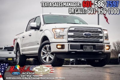2015 Ford F-150 4X4 Platinum 4DR Supercrew 5.5 FT. SB