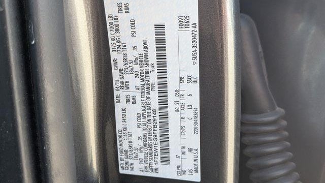 2015 Ford F-150 Platinum