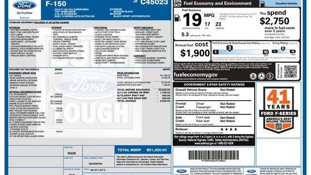 2018 Ford F-150 XLT
